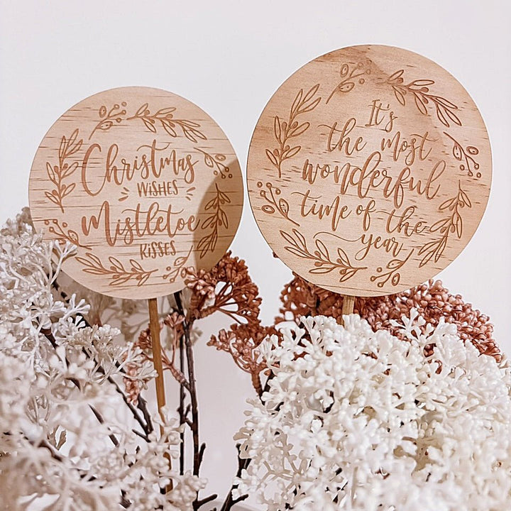 Christmas Cake Toppers - Shartruese