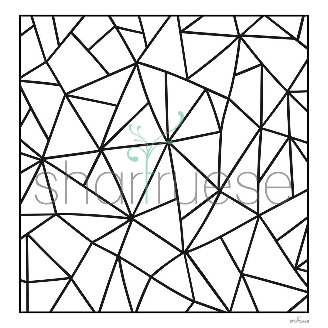 Easy &amp; Bold Colouring Book: Extra Thick Lines for Anxiety Relief - ShartrueseColouring Book
