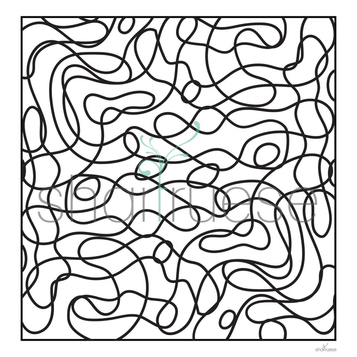 Easy &amp; Bold Colouring Book: Extra Thick Lines for Anxiety Relief - ShartrueseColouring Book