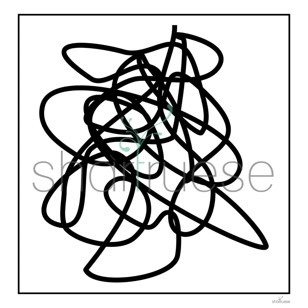 Easy &amp; Bold Colouring Book: Extra Thick Lines for Anxiety Relief - ShartrueseColouring Book