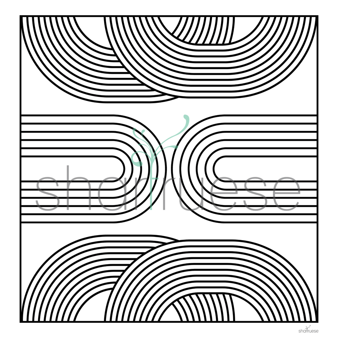 Easy &amp; Bold Colouring Book: Extra Thick Lines for Anxiety Relief - ShartrueseColouring Book