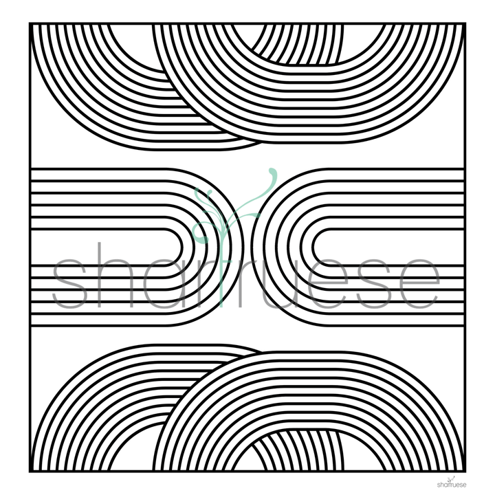 Easy &amp; Bold Colouring Book: Extra Thick Lines for Anxiety Relief - ShartrueseColouring Book