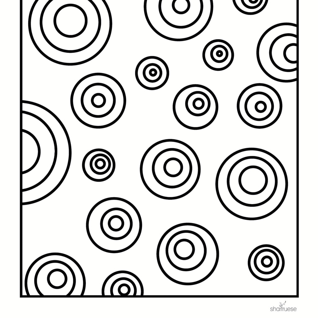 Bold And Easy Colouring Pages Patterns