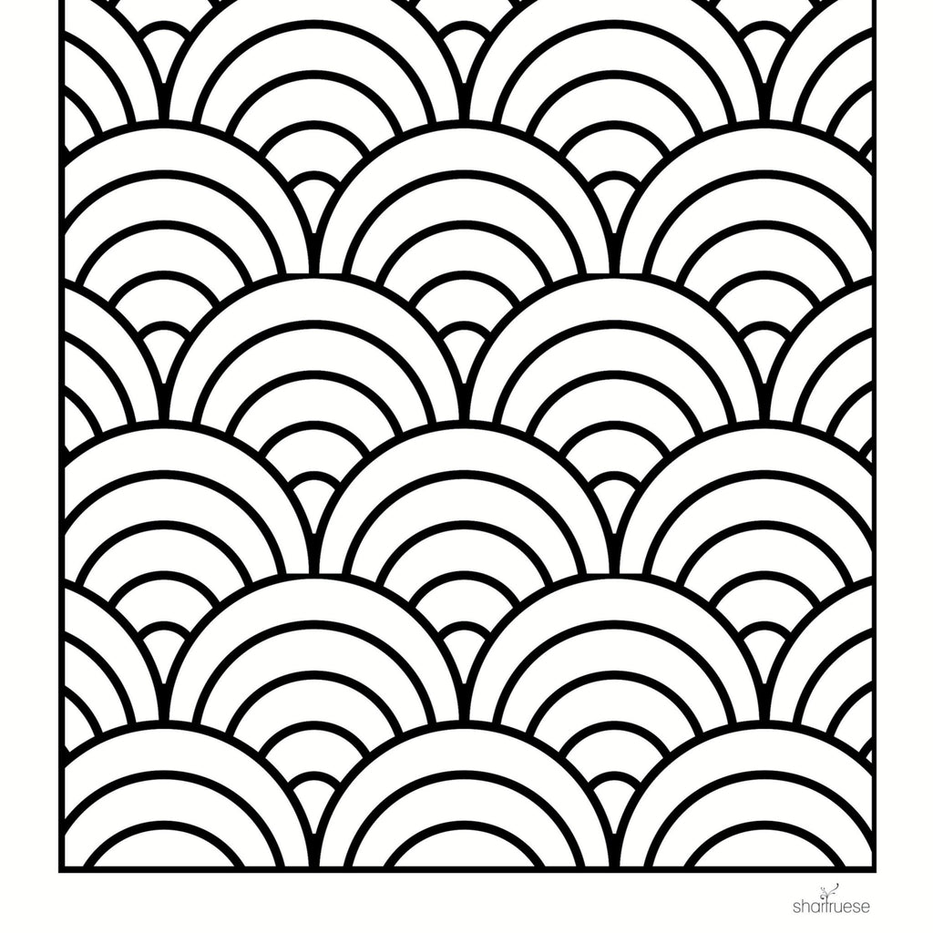 Bold And Easy Colouring Pages Patterns