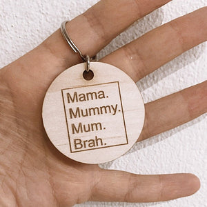 Mama to Brah. - ShartrueseKey Chain