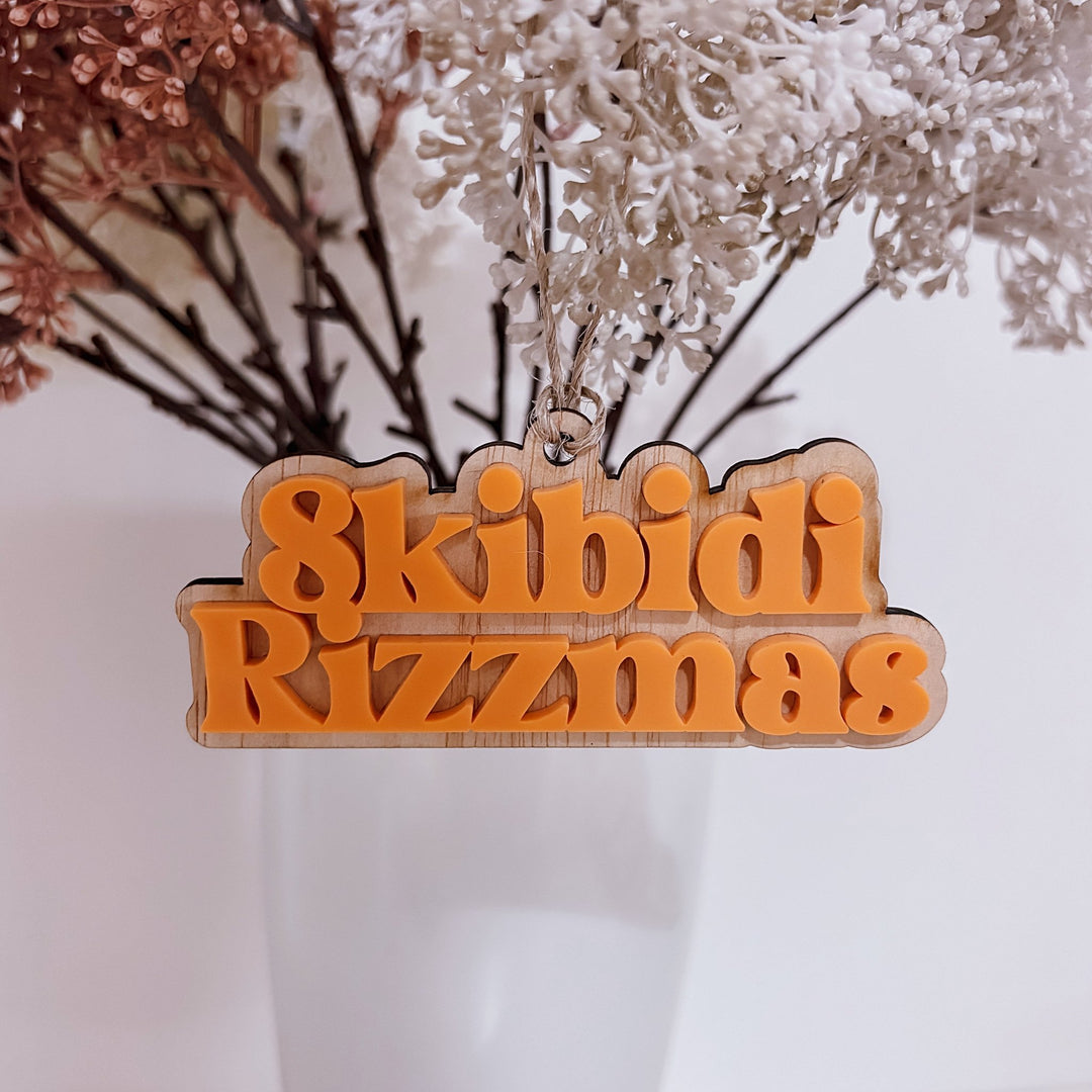 Skibidi Rizzmas Christmas Ornament - ShartrueseChristmas Ornament