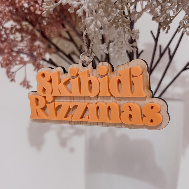 Skibidi Rizzmas Christmas Ornament - ShartrueseChristmas Ornament