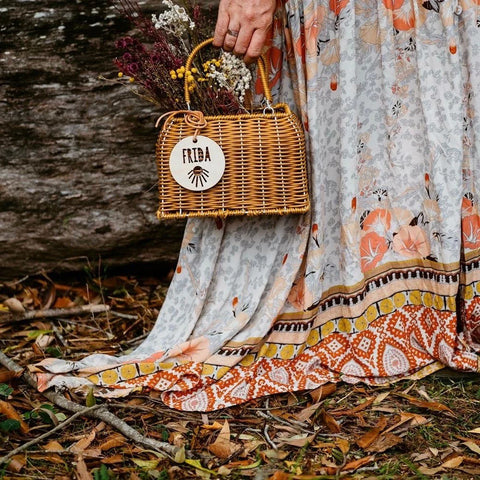 Zilvi School Bag Tag - Sun