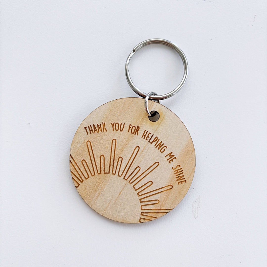 Teacher Appreciation Keychains - ShartrueseTeacher Gift