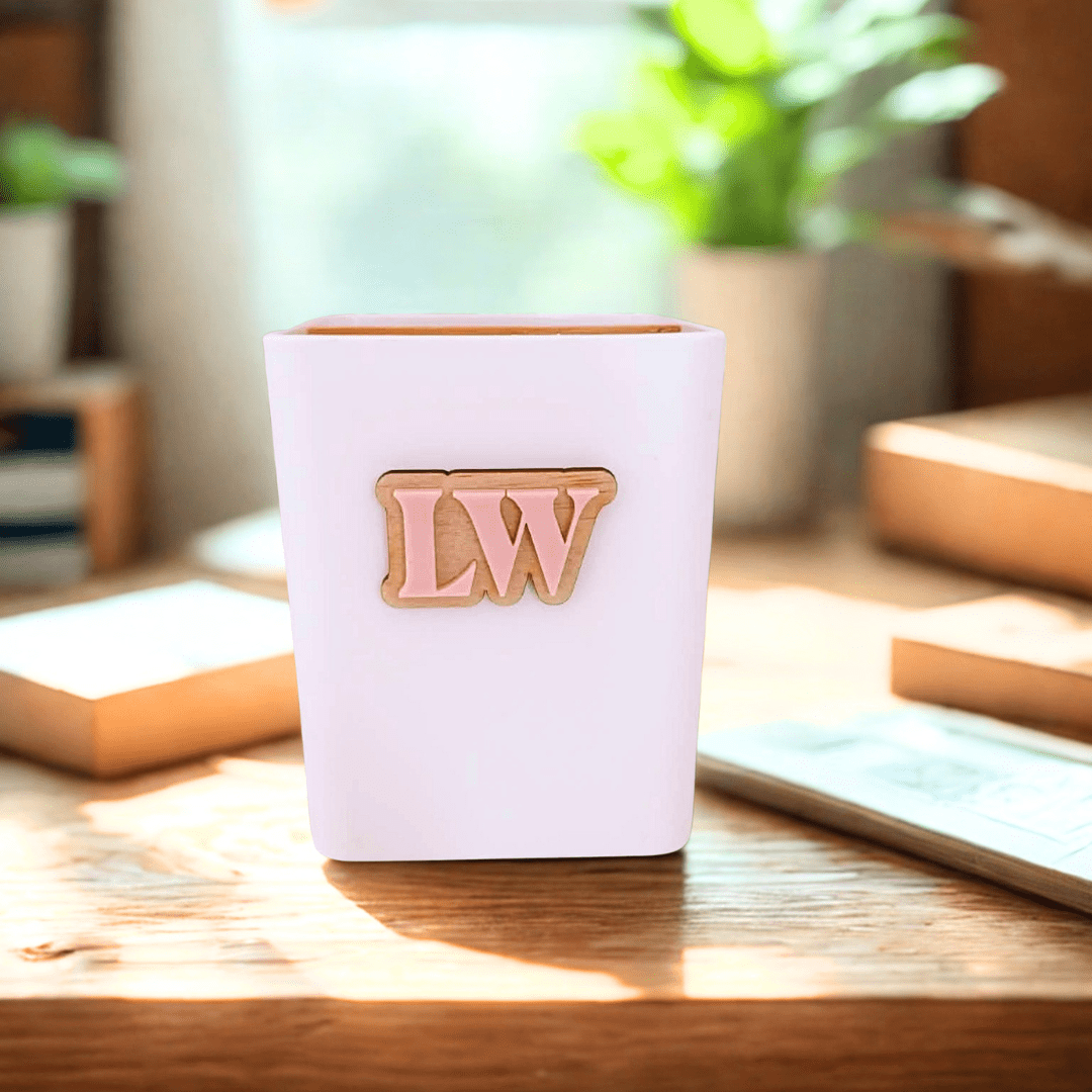 Tween Desktop Pen Holder Cup - ShartrueseParty decor; Happy Birthday; Wall Decor; Wall Plaque; Nursery Decor, Kids Room, Wooden Decor