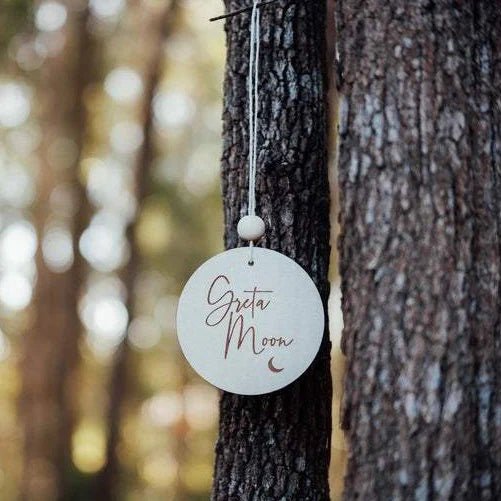 Zilvi Moon Ornament - ShartrueseChristmas Ornament