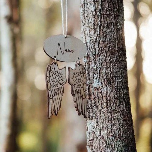 Zilvi Personalised Angel Ornament - ShartrueseChristmas Ornament