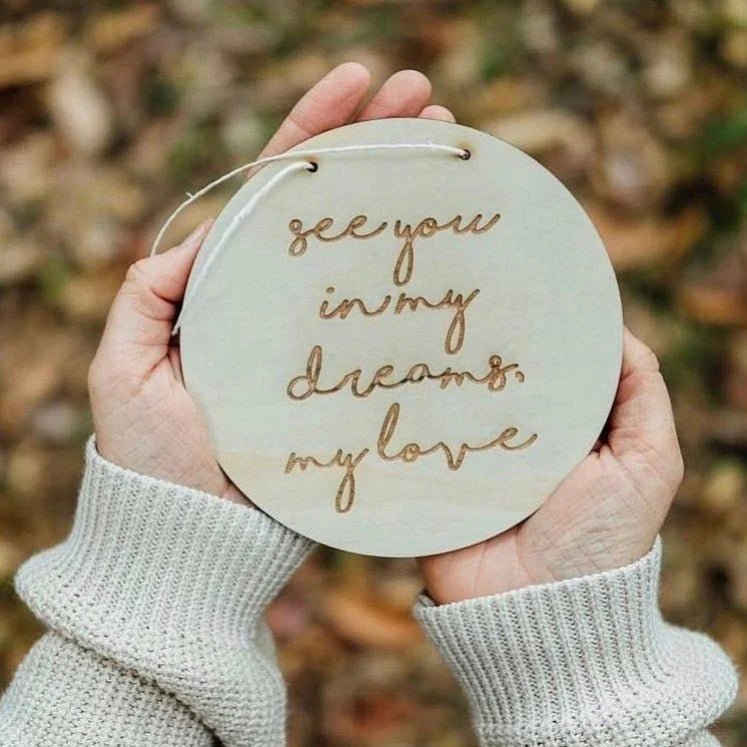 Zilvi See You In My Dreams, My Love - ShartrueseWall Decor