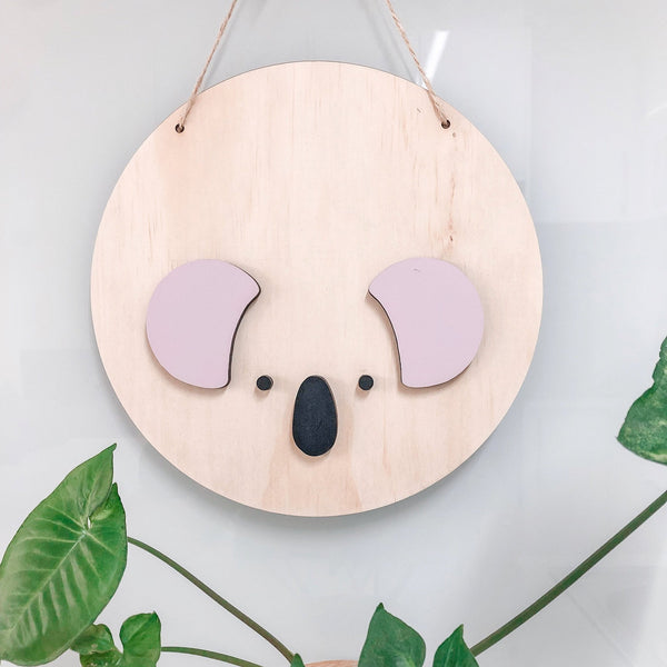 3D Australiana Plaque - ShartrueseNursery Decor