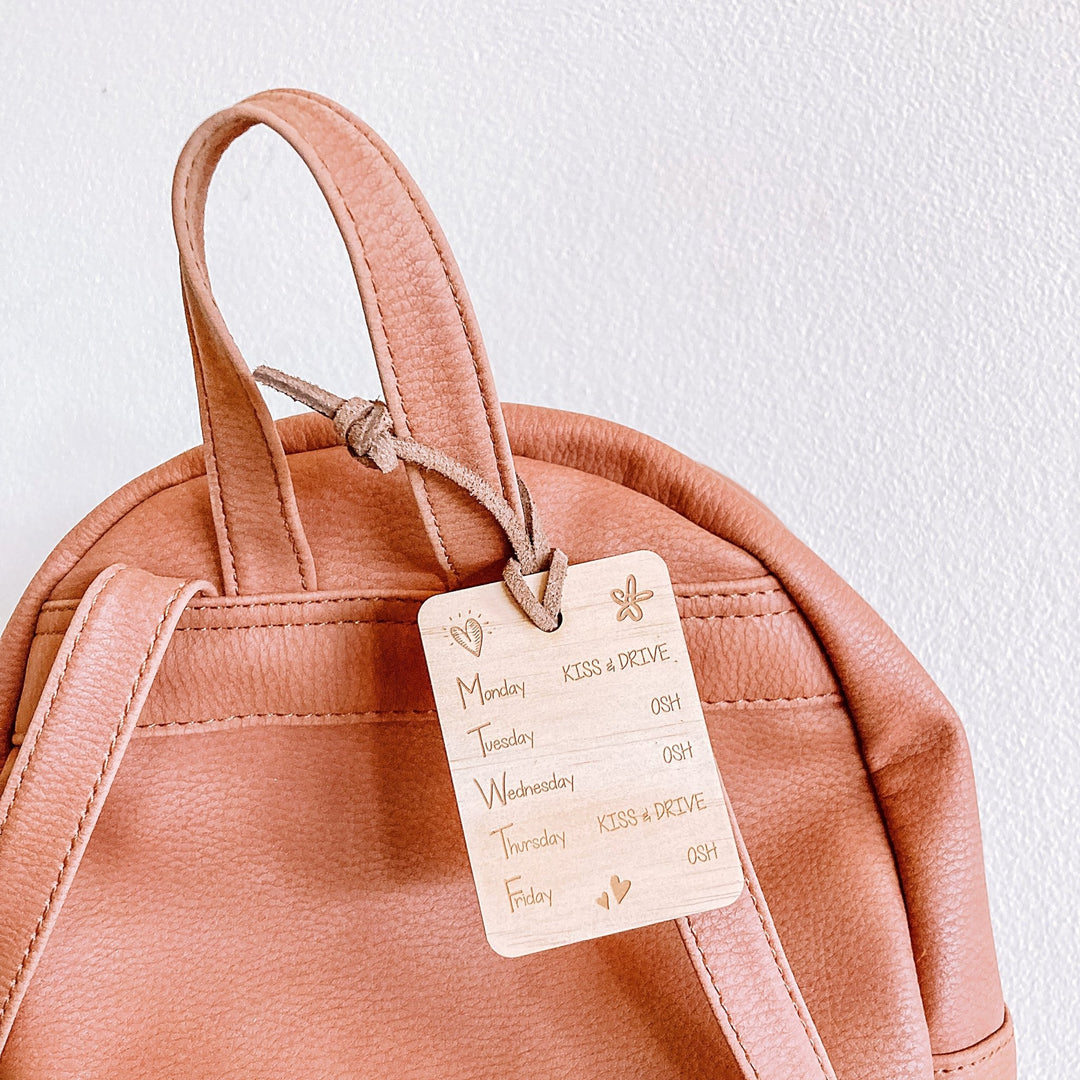 After School Reminder Bag Tag - ShartrueseSchool Bag Tag