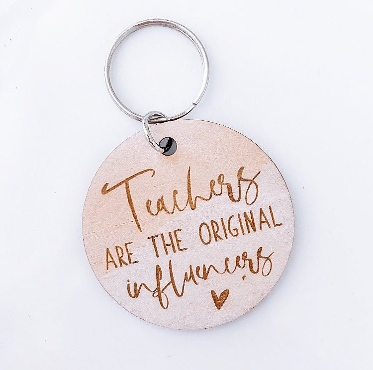 Appreciation Keychains - ShartrueseTeacher Gift