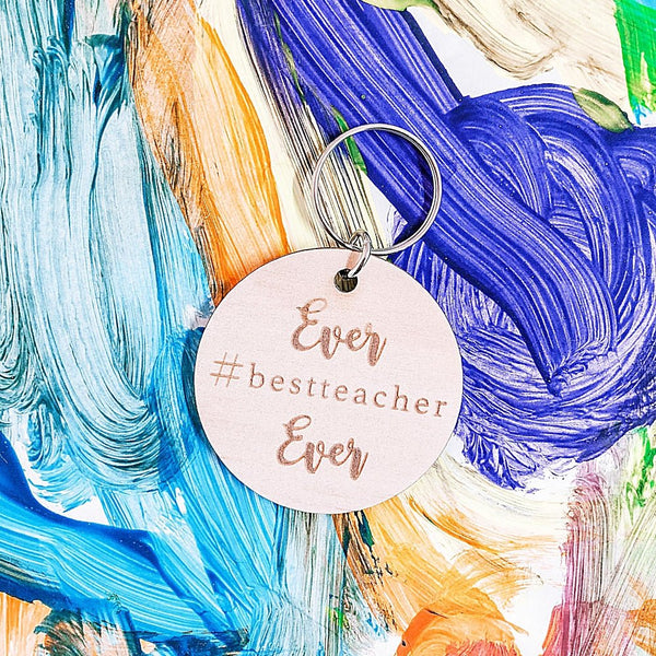 Appreciation Keychains - ShartrueseTeacher Gift