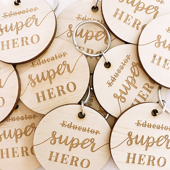 Appreciation Keychains - ShartrueseTeacher Gift