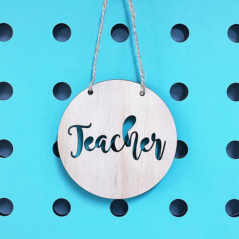 Appreciation Mini Plaques - ShartrueseTeacher Gift
