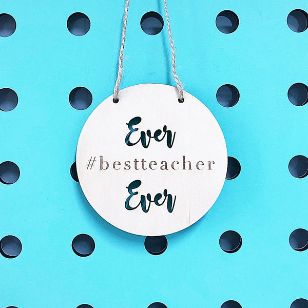 Appreciation Mini Plaques - ShartrueseTeacher Gift