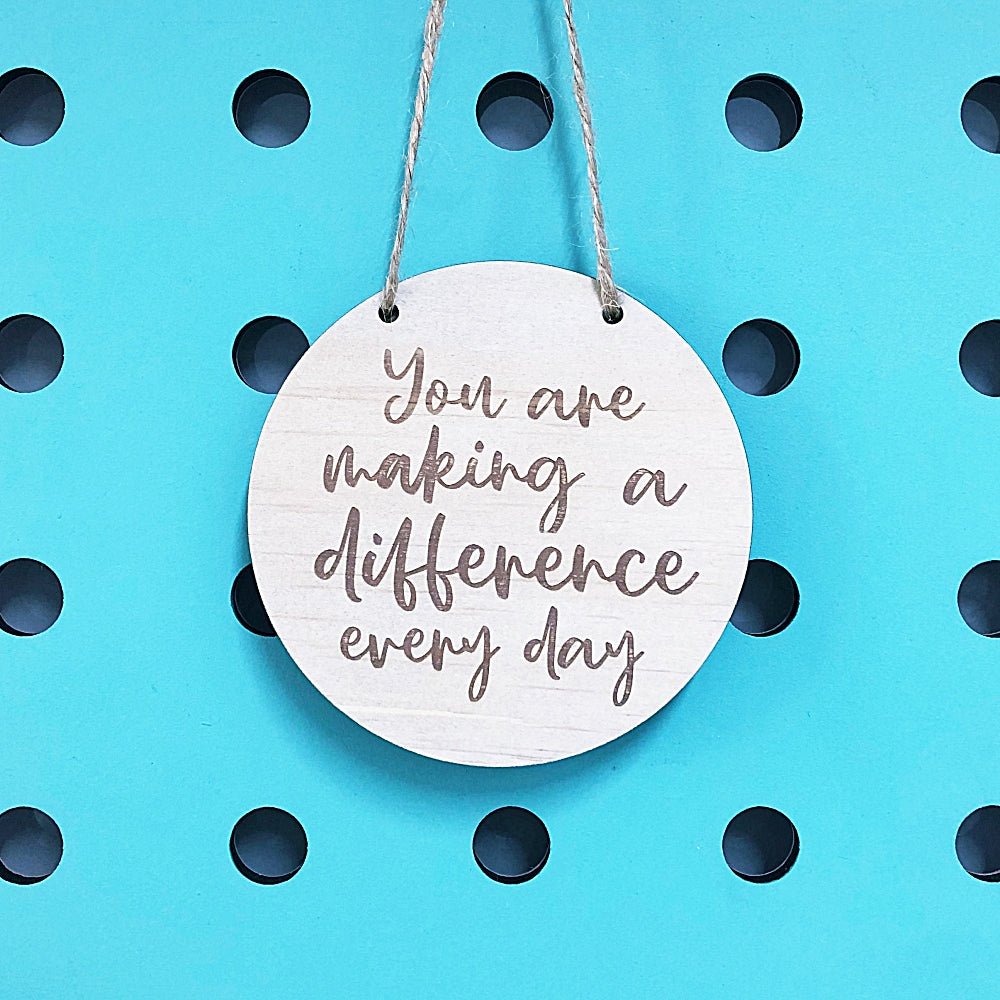 Appreciation Mini Plaques - ShartrueseTeacher Gift