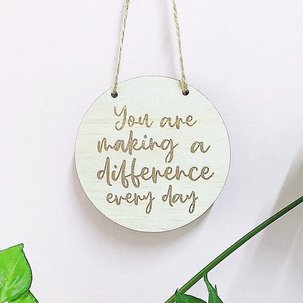 Appreciation Mini Plaques - ShartrueseTeacher Gift