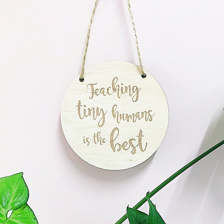 Appreciation Mini Plaques - ShartrueseTeacher Gift