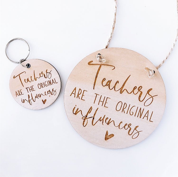 Appreciation Mini Plaques - ShartrueseTeacher Gift