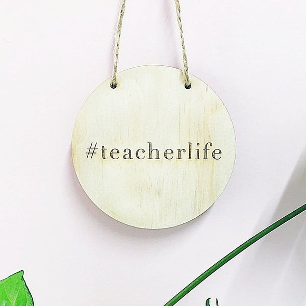 Appreciation Mini Plaques - ShartrueseTeacher Gift