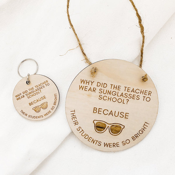 Appreciation Mini Plaques - ShartrueseTeacher Gift