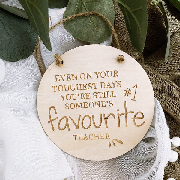 Appreciation Mini Plaques - ShartrueseTeacher Gift