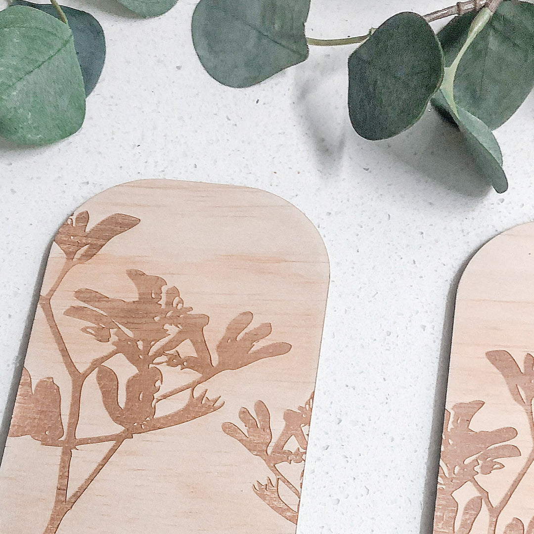 Australiana Shelf Accents - ShartrueseWall Decor; Wall Plaque; Nursery Decor, Kids Room, Wooden Decor