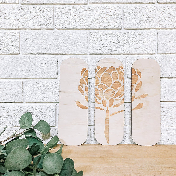 Australiana Shelf Accents - ShartrueseWall Decor; Wall Plaque; Nursery Decor, Kids Room, Wooden Decor
