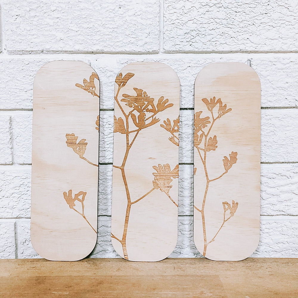 Australiana Shelf Accents - ShartrueseWall Decor; Wall Plaque; Nursery Decor, Kids Room, Wooden Decor