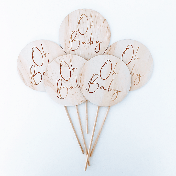 Baby Shower Cake Toppers - ShartrueseCake Topper