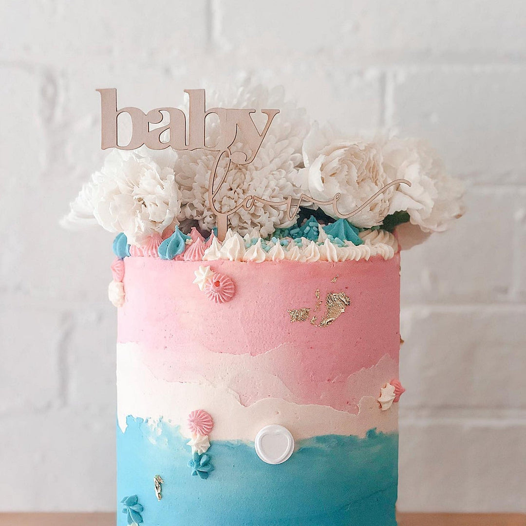 Baby Shower Cake Toppers - ShartrueseCake Topper