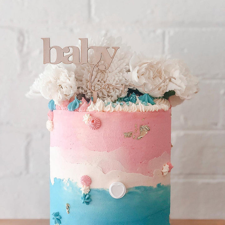 Baby Shower Cake Toppers - ShartrueseCake Topper