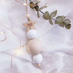 Beaded Drop Christmas Tree Ornament - ShartrueseChristmas Ornament