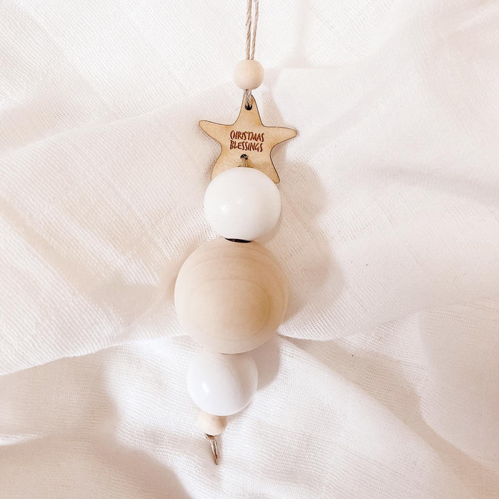 Beaded Drop Christmas Tree Ornament - ShartrueseChristmas Ornament