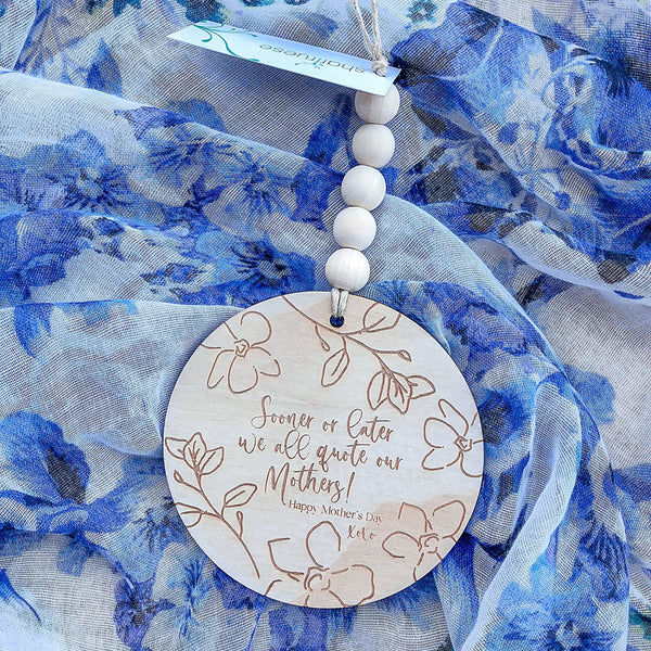 Beaded Mother's Day Drops - ShartrueseHome Decor