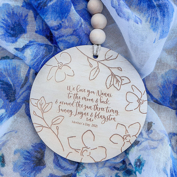 Beaded Mother's Day Drops - ShartrueseHome Decor