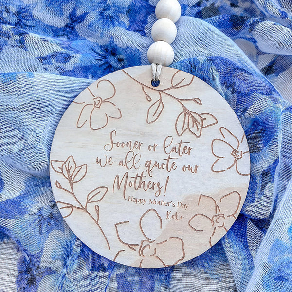 Beaded Mother's Day Drops - ShartrueseHome Decor