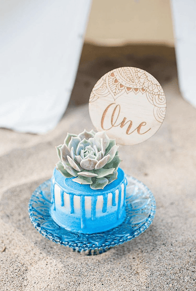 Boho Cake Topper - ShartrueseCake Topper