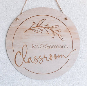 Boho Teacher Plaque - ShartrueseTeacher Plaque