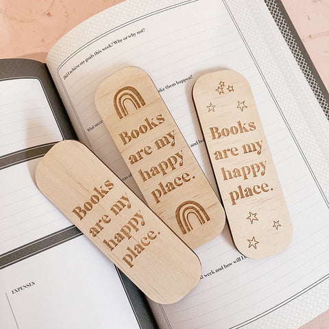 Books are my Happy Place Bookmark - ShartrueseBookmark