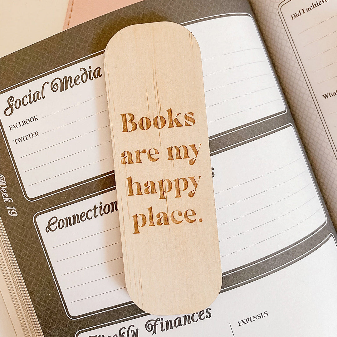 Books are my Happy Place Bookmark - ShartrueseBookmark