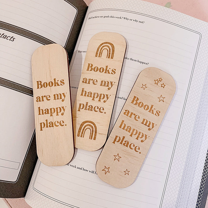 Books are my Happy Place Bookmark - ShartrueseBookmark