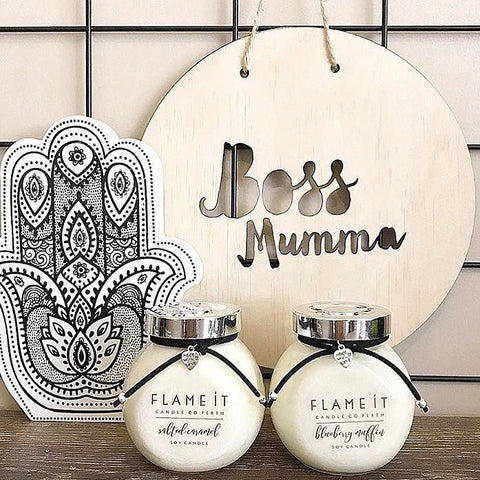 Boss Mumma Series - ShartrueseWall Plaque