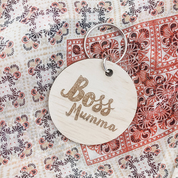 Boss Mumma Series - ShartrueseWall Plaque