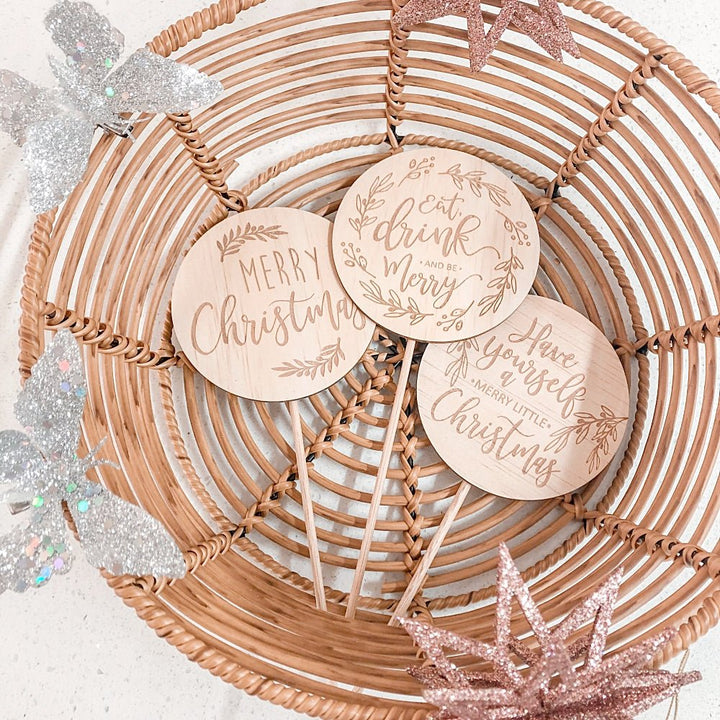 Christmas Cake Toppers - Shartruese